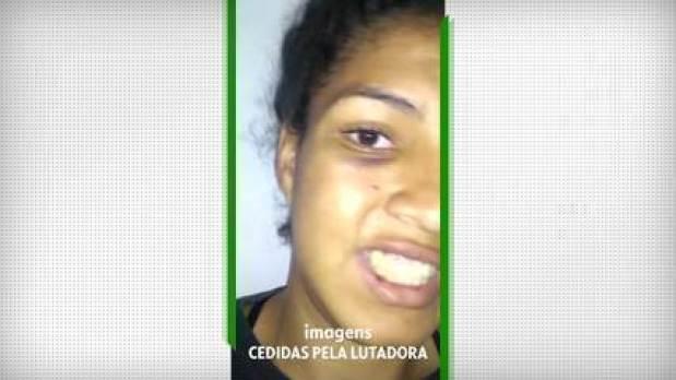 Lutadora Laura Fontoura mostra lesões após levar cabeçadas em evento nacional