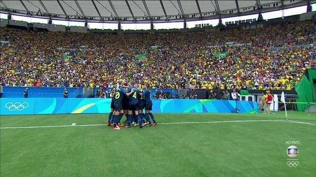 Fim do sonho: Brasil perde nos pênaltis para a Suécia e vai disputar o bronze