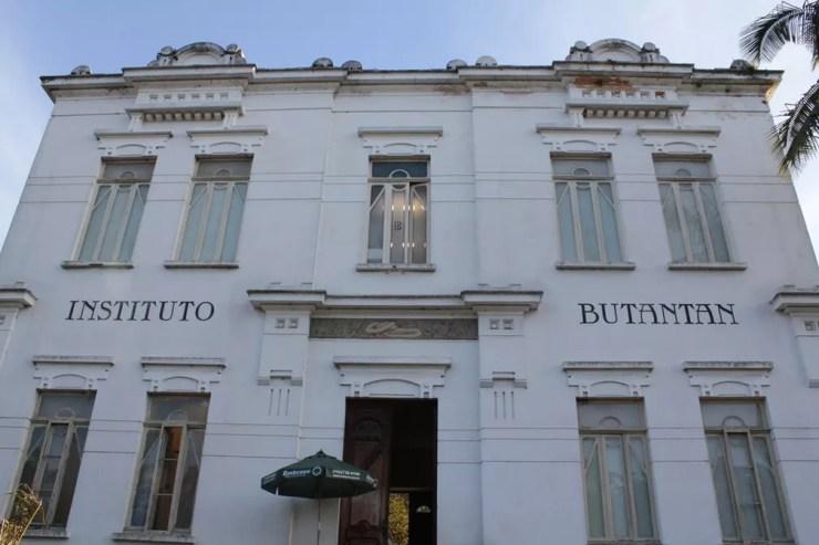 Fachada do Instituto Butantan, na Zona Oeste de São Paulo — Foto: Marcos Santos/USP Imagens