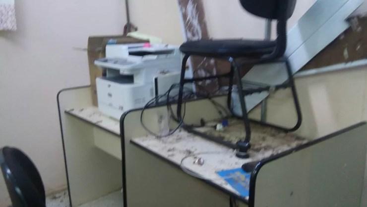 Computadores e dinheiro também foram levados pelos criminosos (Foto: Fátima Pilati/Divulgação)