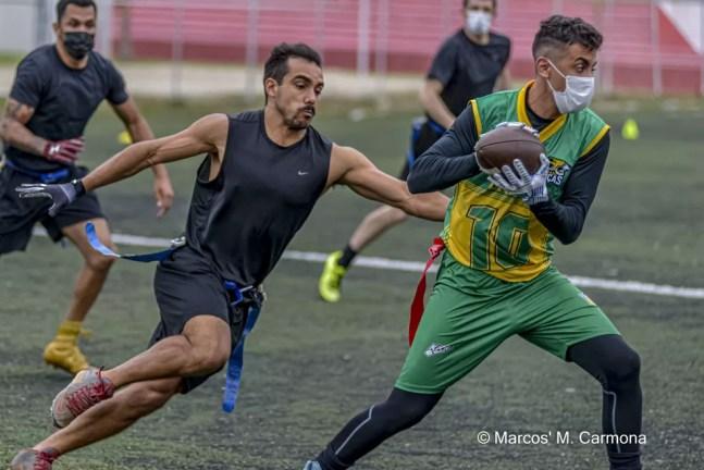 Nicolas Quadro defende o Floripa Ghosts e foi convocado para a seleção brasileira — Foto: Marcos M. Carmona/CBFA