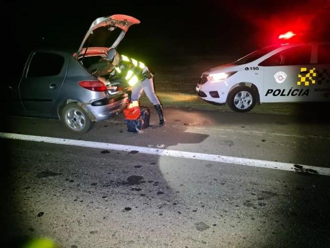 Carga de maconha foi localizada em carro abordado na SP-270, em Regente Feijó — Foto: Polícia Rodoviária