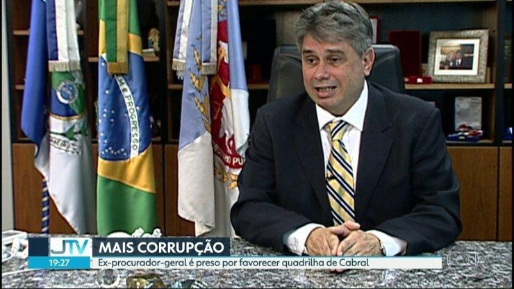 Pela primeira vez, um ex-procurador-geral do Rio é preso por corrupção