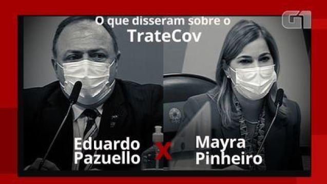 TrateCov: O que disseram Pazuello e Mayra Pinheiro sobre o aplicativo na CPI