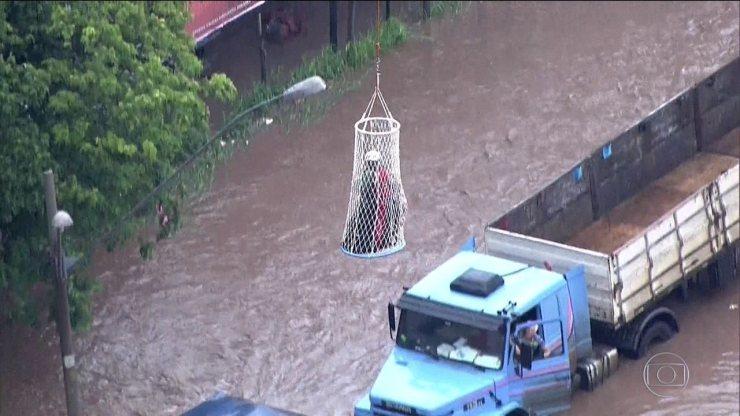 Chuva provoca transtornos na Grande São Paulo
