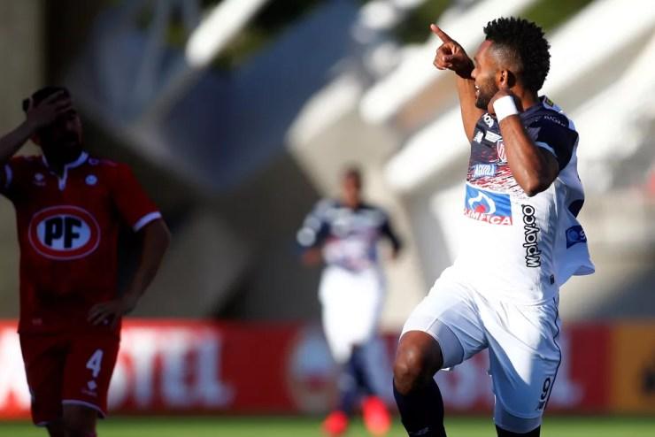 Borja anotou 20 gols em 36 partidas pelo Junior Barranquilla em 2020 — Foto: Esteban Garay/EFE