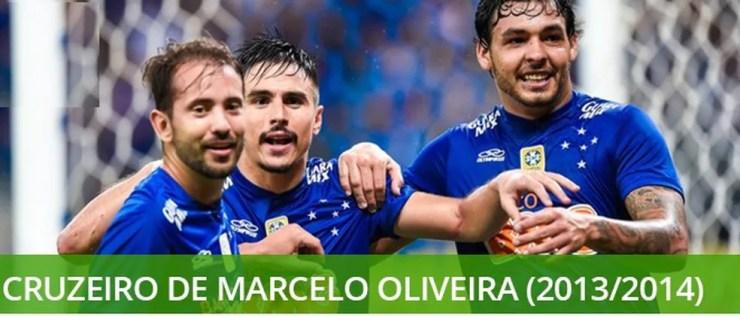 Melhores times brasileiro do século Cruzeiro de Marcelo Oliveira  — Foto: Info Esporte 