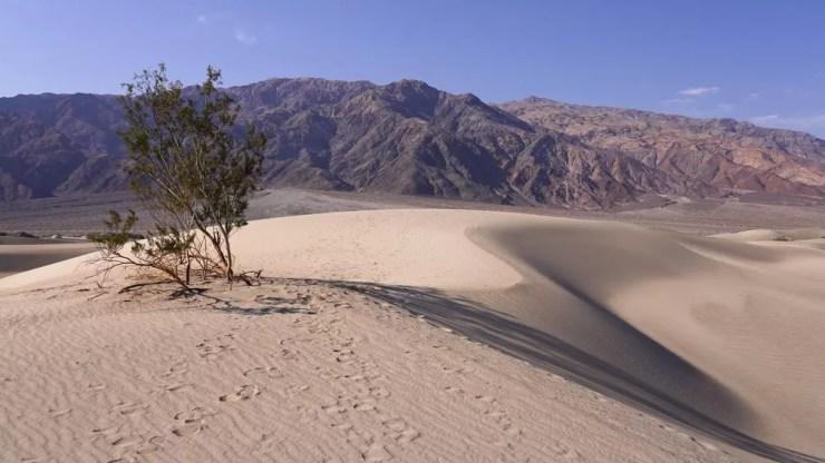 Vale da Morte, na Califórnia, nos Estados Unidos — Foto: Globo Repórter/ Reprodução