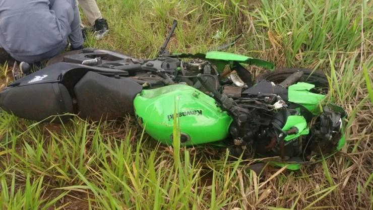 Motociclista morreu após acidente na rodovia de Pereira Barreto (SP) (Foto: Arquivo Pessoal)
