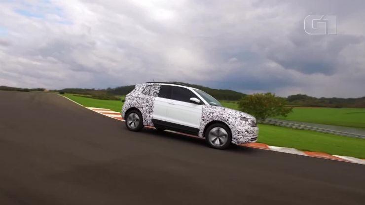 Volkswagen mostra o T-Cross em ação no Brasil