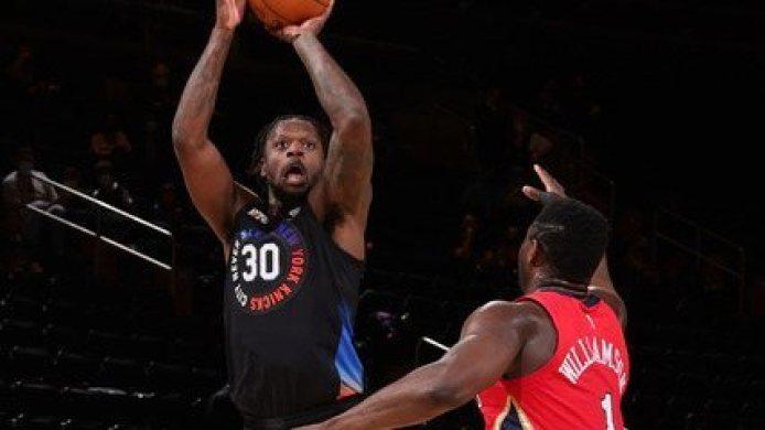 Melhores momentos: New York Knicks 122 x 112 New Orleans Pelicans pela NBA