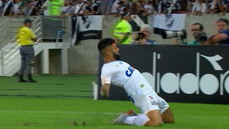 Os três gols de Gabriel em Vasco 0 x 3 Santos pela 22ª rodada do Brasileirão 2018