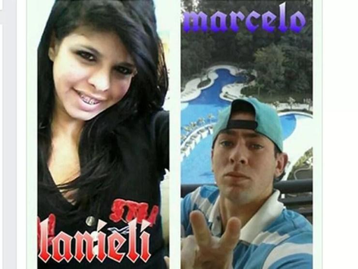 Marcelo negou ter matado Lanieli, mas a polícia o indiciou por feminicídio como suspeito pelo assassinato dela (Foto: Reprodução/Facebook)