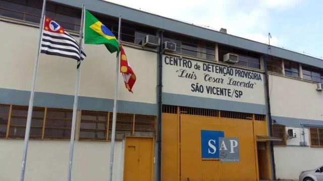 Centro de Detenção Provisória de São Vicente, SP — Foto: Divulgação/SAP