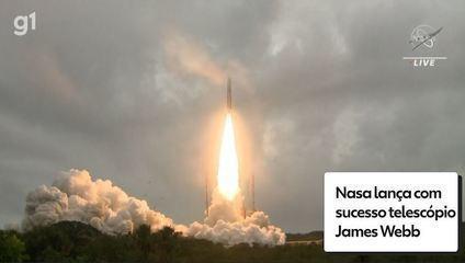 Nasa lança com sucesso telescópio James Webb