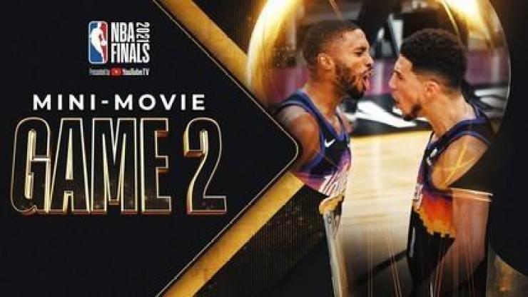 Veja o minifilme do jogo 2 da final da NBA entre Milwaukee Bucks e Phoenix Suns