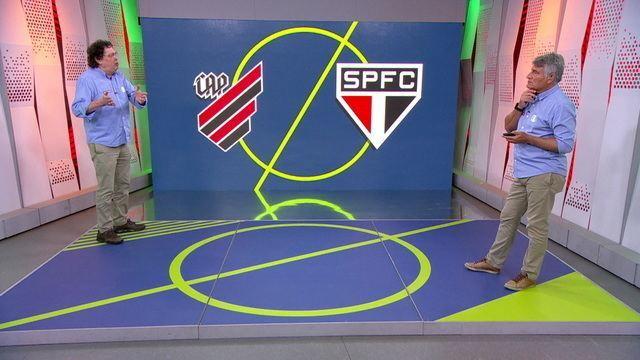 Cleber Machado, Casagrande e Caio Ribeiro analisam empate do São Paulo com o Athletico-PR