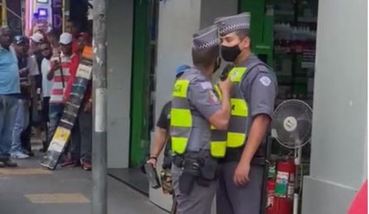 PM que apontou a arma para rosto de colega policial continuará detido em prisão preventiva