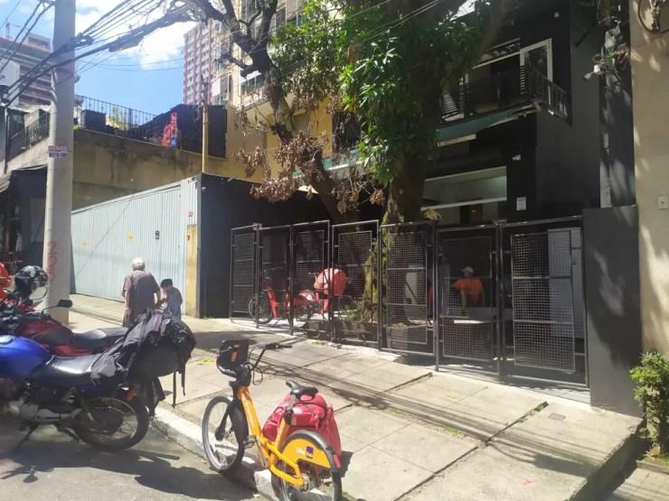 Cozinha fantasma na Rua Dr. Melo Alves, no bairro dos Jardins — Foto: Arquivo pessoal
