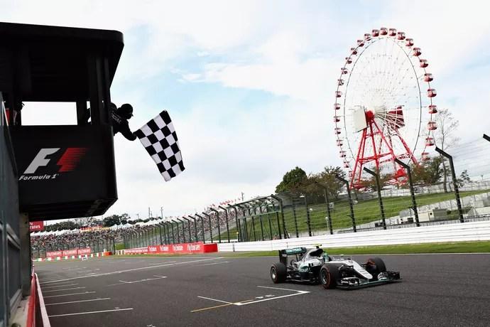 Nico Rosberg vence o GP do Japão de Fórmula 1 de 2016 (Foto: Getty Images)