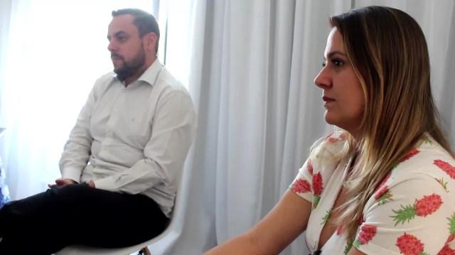 Marcio Leme e Tatiane Polis afirmam que houve falha na investigação da Câmara de Sorocaba (SP) (Foto: Kauanne Piedra/G1)