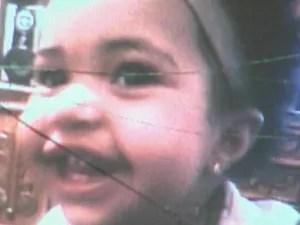 Kamilly de 1 ano e 9 meses foi vítima da síndrome do bebê espancado (Foto: Reprodução/EPTV)