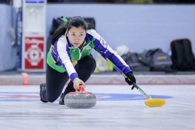 Anne Shibuya brasil curling  — Foto: Divulgação / WCF 