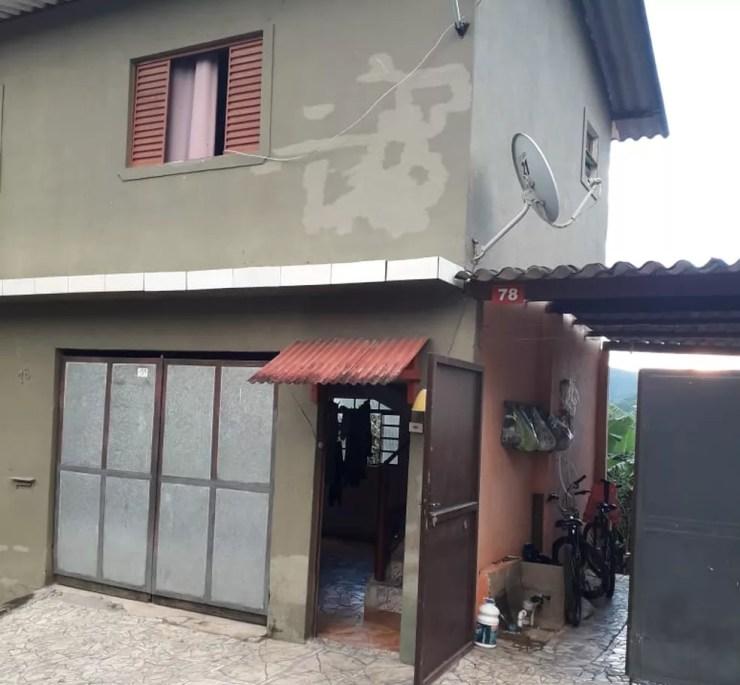 Crime aconteceu na casa da idosa, em Itariri, SP — Foto: G1 Santos