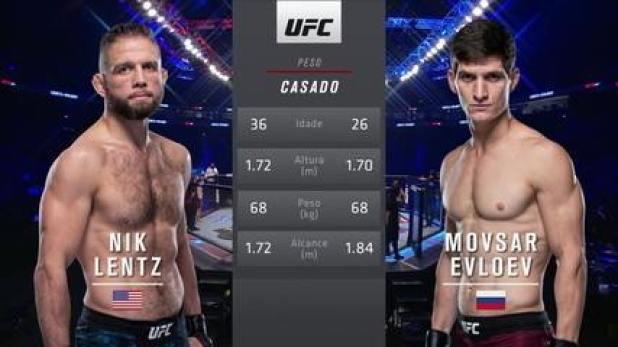 UFC 257 - Nik Lentz x Movsar Evloev