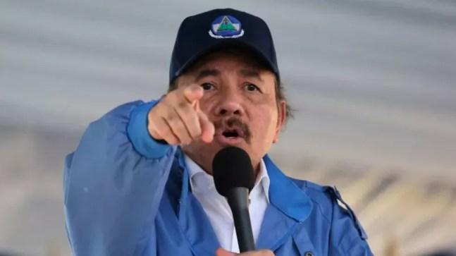 O governo do presidente nicaraguense Daniel Ortega rompeu relações diplomáticas com Taiwan em dezembro de 2021 — Foto: Getty Images/BBC