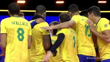 Melhores momentos: Brasil 3 x 0 Argentina pela Liga das Nações Masculina de Vôlei