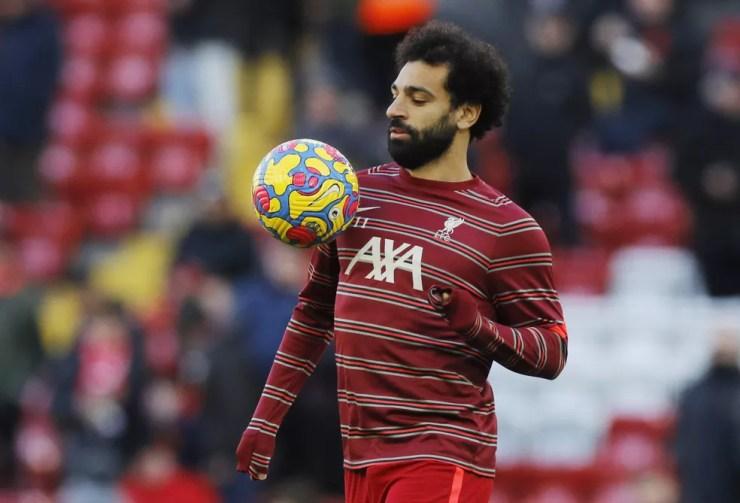 Salah chegou ao Liverpool em junho de 2017 — Foto: REUTERS