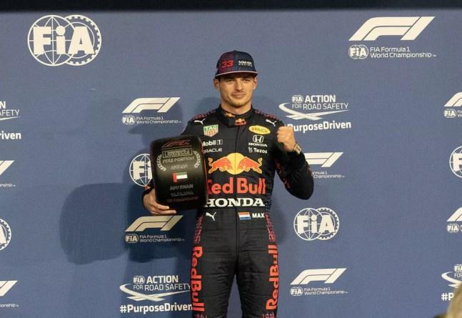 Max Verstappen conquistou última pole da F1 em 2021, no GP de Abu Dhabi  — Foto: Hasan Bratic/picture alliance via Getty Images