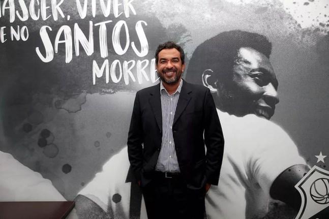 Marcelo Frazão, executivo de marketing do Santos — Foto: Divulgação
