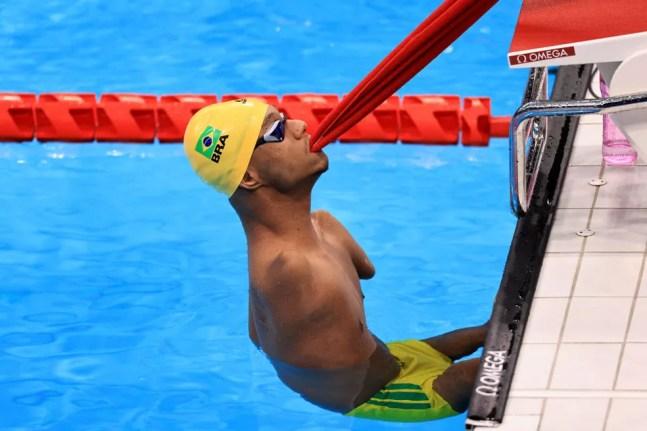 Gabriel Araújo vai disputar medalha em Tóquio — Foto: Buda Mendes/Getty Images