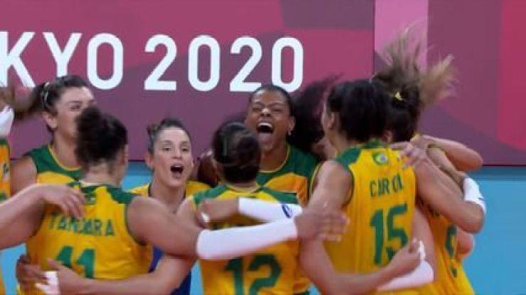 Melhores momentos: Brasil 3 x 2 República Dominicana pelo vôlei feminino nas Olimpíadas de Tóquio