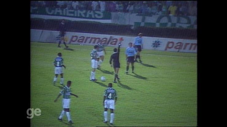 Grêmio empata com o Palmeiras em 2x2 e se classifica na Copa do Brasil de 95