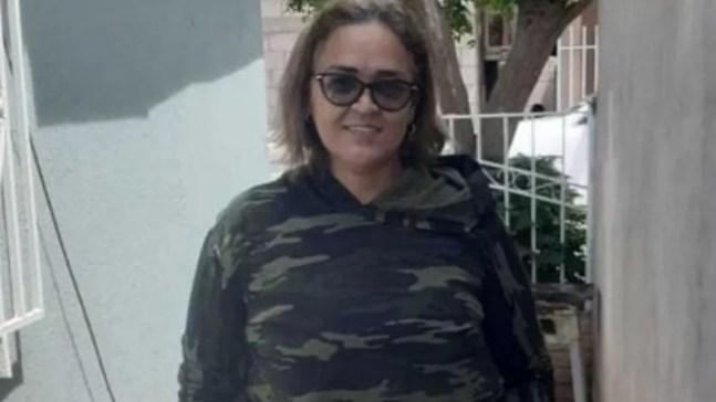 Lenilda com a roupa que usou para cruzar a fronteira dos EUA; seu corpo foi encontrado em 15 de setembro — Foto: Arquivo Pessoal