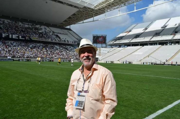 Jacinco Antonio Ribeiro, o Jaça, diretor da base do Corinthians — Foto: Reprodução