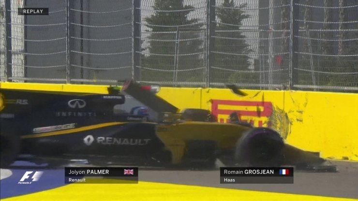 Pilotos largam no GP da Rússia e o safety car já é acionado na primeira volta