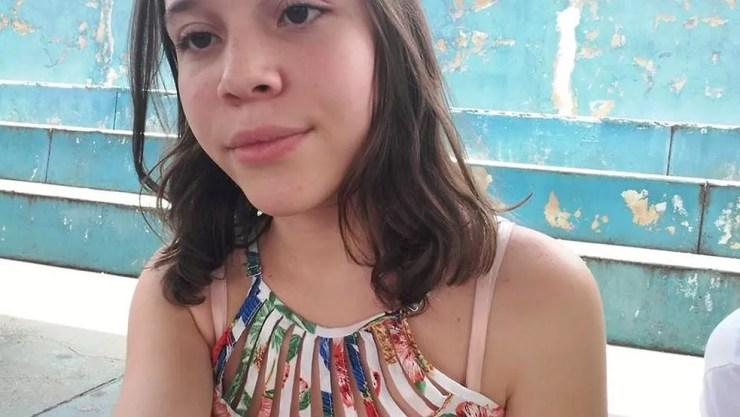 Natasha Rodrigues, de 14 anos, foi baleada em Bebedouro, SP — Foto: Arquivo pessoal/Divulgação