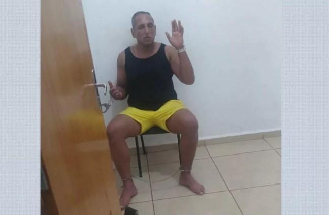 Eduardo Teixeira Mendes, suspeito de matar dona de hotel em Orlândia (SP) — Foto: Reprodução/EPTV