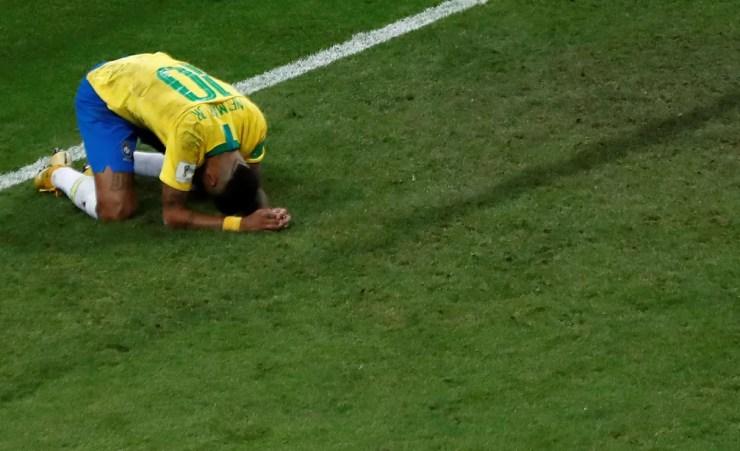 Neymar lamenta a derrota do Brasil para a Bélgica: "Me machucou muito" — Foto: Murad Sezer/Reuters