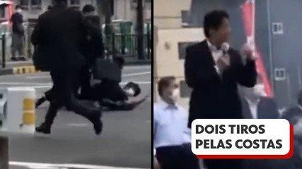 Novo vídeo mostra que assassino de Shinzo Abe atirou 2 vezes pelas costas