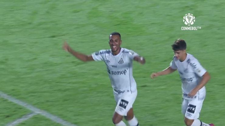 Melhores momentos de Santos 5 x 0 The Strongest pela Copa Libertadores