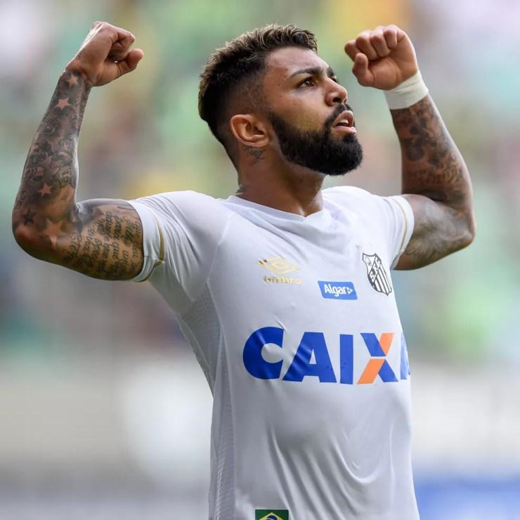 Gabigol é artilheiro do Campeonato Brasileiro, com 17 gols — Foto: Douglas Magno/BP Filmes