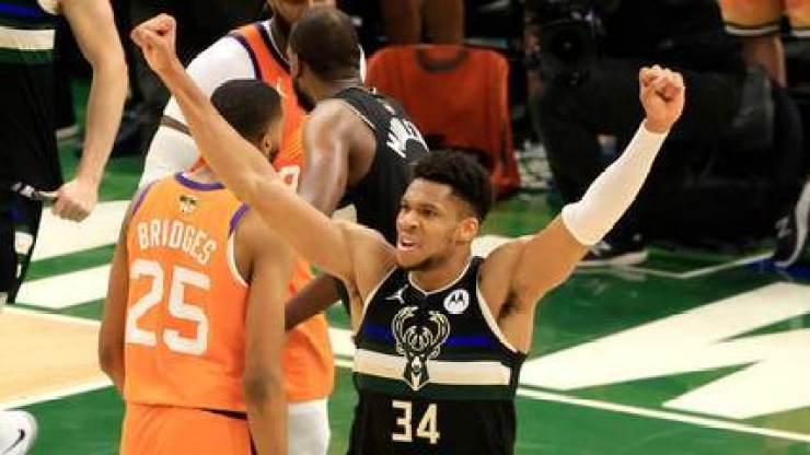 Melhores Momentos: Milwaukee Bucks 105 X 98 Phoenix Suns pelo jogo 6 da final da NBA