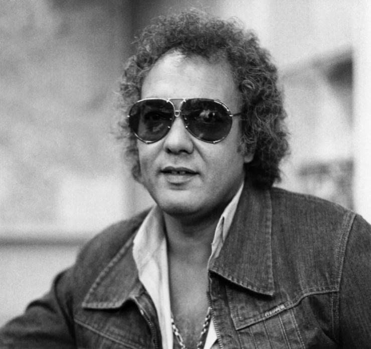 Cantor e músico Erasmo Carlos durante entrevista na cidade de São Paulo em 1980 — Foto: Joveci C. de Freitas/Estadão Conteúdo/Arquivo