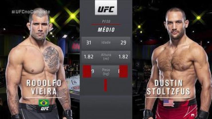 UFC Makhachev x Moisés - Rodolfo Vieira x Dustin Stoltzfus