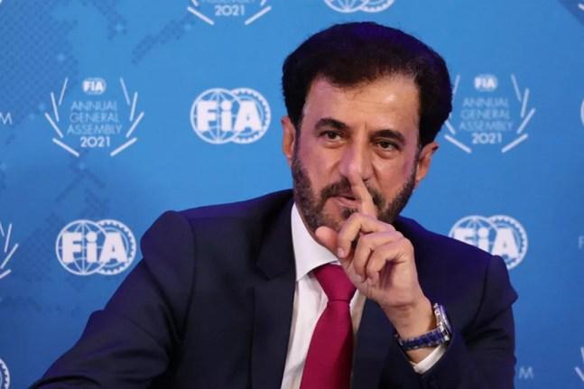 Mohammed Ben Sulayem foi eleito novo presidente da Federação Internacional do Automobilismo (FIA) em dezembro de 2021 — Foto: S. Meyssonnier/Reuters